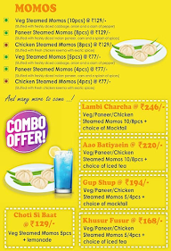 Momos Pe Charcha menu 2