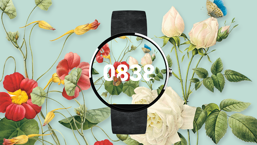 Floral Watch Face