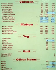 Bilal Restaurant menu 1