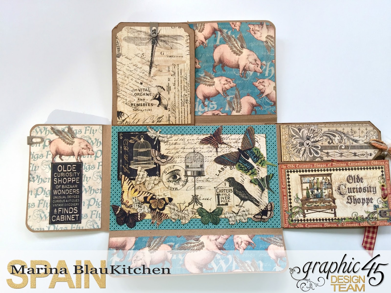 Olde Curiosity Shoppe Flip Flap Mini Album by Marina Blaukitchen Product by Graphic 45 photo 10.jpg