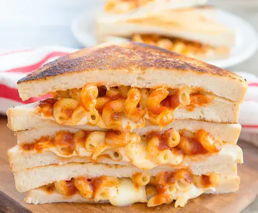 Grilled Pasta Sandwich