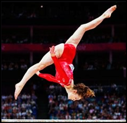 Rhythmic gymnastics. Artistic gymnastics exercises