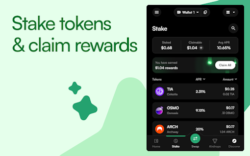 Leap Cosmos Wallet