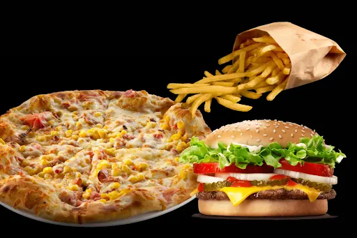 Pizza Burger Combo Large [11 Inch]