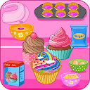 Herunterladen Bake multi colored cupcakes Installieren Sie Neueste APK Downloader