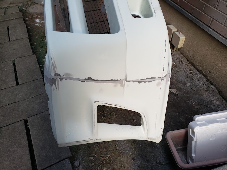 スカイラインのDIY・磨き作業・洗車・塗装・加工に関するカスタム事例の投稿画像5枚目