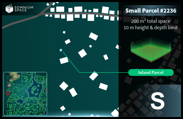 Small #2236 (S) parcel in Somnium Space