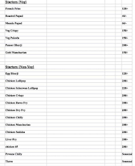 Road Side Inn menu 2