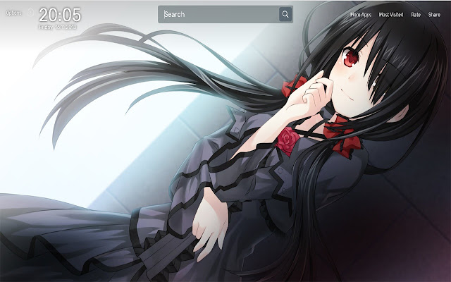 Date A Live Wallpapers NewTab Theme