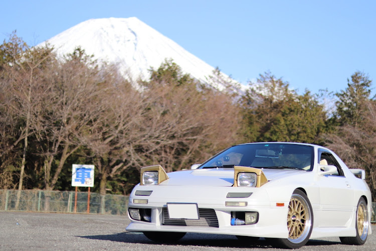 RX-7のアライメント調整(他人が🤣)・ぶらぶらドライブ・やはりまだ何かがおかしい我が愛車🚗💦に関するカスタム事例の投稿画像1枚目