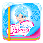 Cover Image of Download Winter Princess Notepad (with PIN or fingerprint) 1.0.0 APK