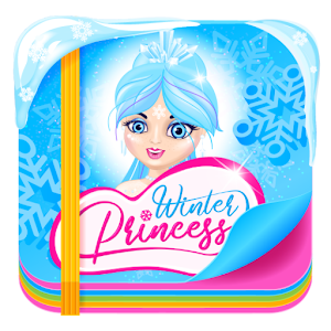  Winter Princess Notepad (with PIN or fingerprint) 1.0.0 by Netigen Unicorn logo