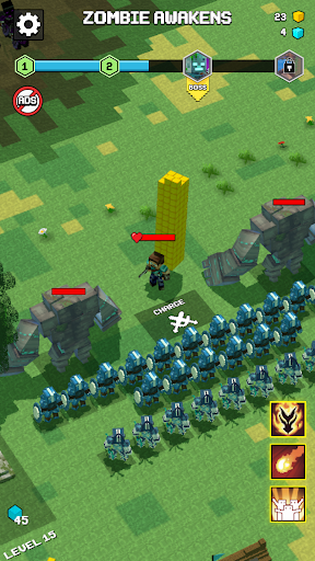 Screenshot Craftsman War: Mob Battle