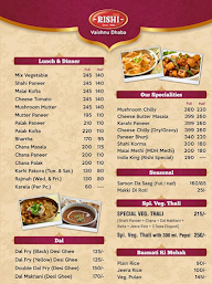 Kamal Vaishno Dhabha menu 1