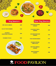 Food Pavillion menu 2