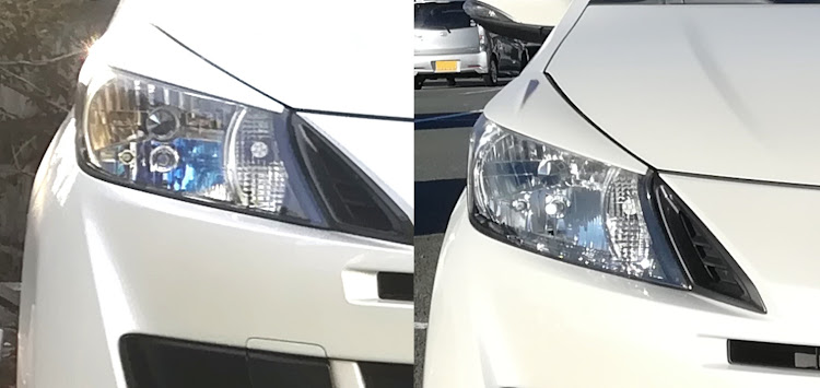 ヴィッツのDIY・ハイビーム交換・ヘッドライトLED化に関するカスタム事例の投稿画像2枚目