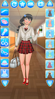 High School Anime Dress Up Screenshot