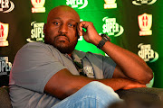 Mandla Mashimbyi during the Tshwane Spartans media event. 