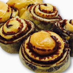 Red Bean Flower Bun