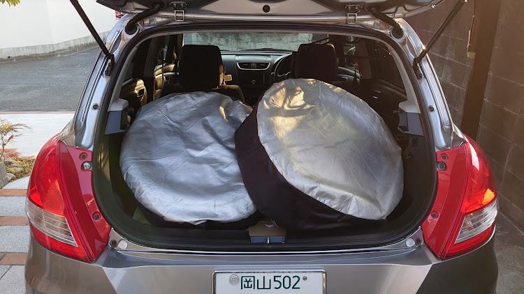 スイフトのディレッツァDZ102・フジタイヤ・205/55/R15・TE37sonic・6.5J＋35に関するカスタム事例の投稿画像5枚目