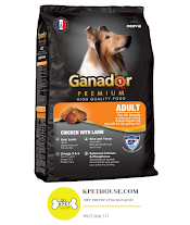 Thức Ăn Cho Chó Lớn Ganador Vị Lamb & Rice 1.5Kg