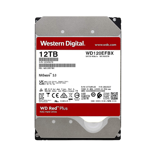 Ổ cứng HDD WD Red Plus 8TB 7200RPM (WD80EFBX)