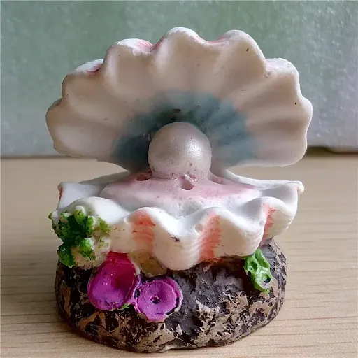 Pearl Shell Air Bubble Stone Fish Tank Decoration Aquarium Decor Air Stone Air Pump Bubbler Ornament