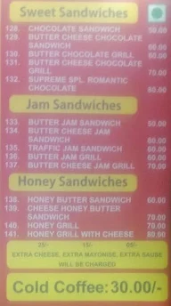 Supreme Sandwich Corner menu 5