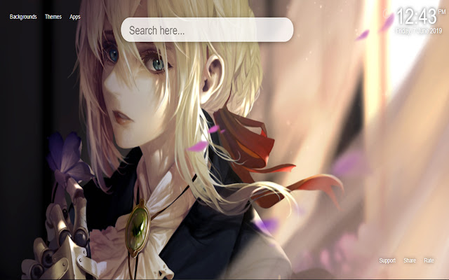 Violet Evergarden Wallpapers HD New Tab