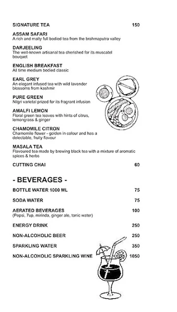 Cafe Coco - Courtyard By Marriott menu 