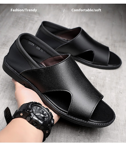 Title 3, Mens Summer Sandals Casual Soft Bottom Non-sli...
