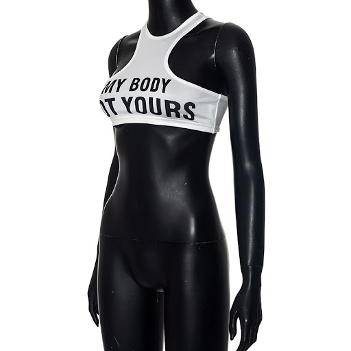 Title 12, Womens Letter Printed Sleeveless T-shirt Vest,...