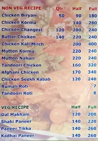 KGN Chicken Biryani Centre menu 1