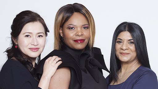 (left to right) Christine Wu, Absa; Nollie Maoto, FNB; and Vanessa Padayachee, Standard Bank.