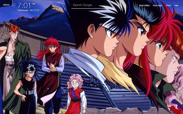 Yu Yu Hakusho Wallpapers FullHD New Tab