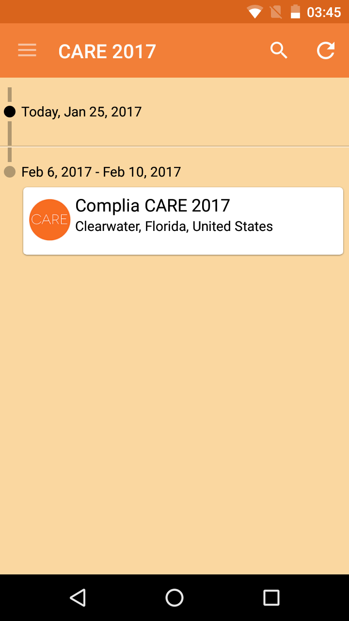 CARE 2017 Screen 2