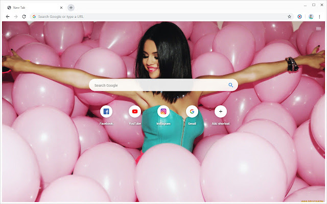 Selena Gomez Wallpapers New Tab