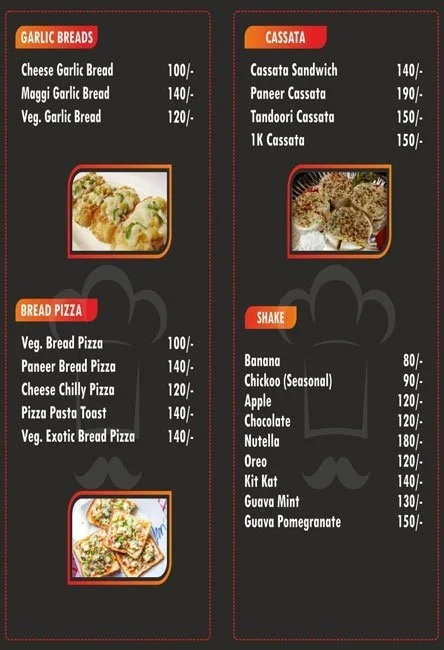 Svadista menu 