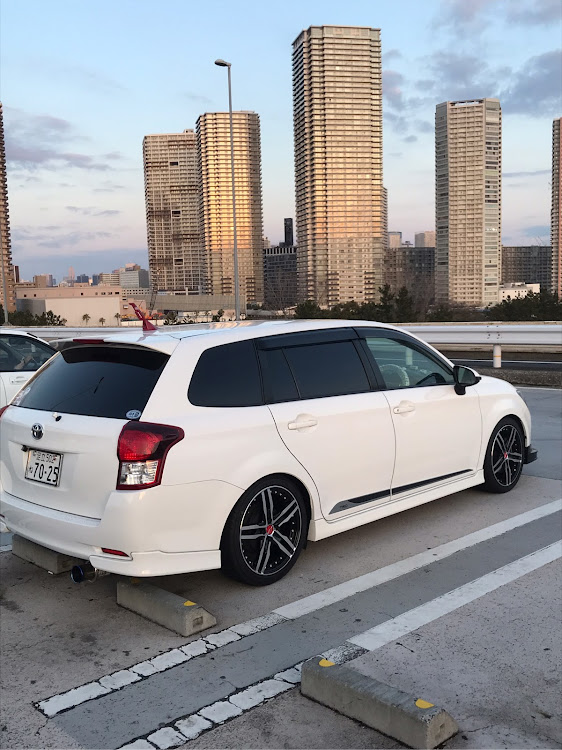 カローラフィールダーの音が気になる・石に関するカスタム事例の投稿画像1枚目