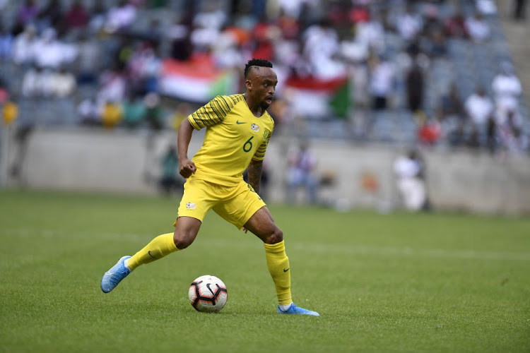 Lebogang Phiri during Bafana Bafana's 2021 Africa Cup of Nations qualifiers against Sudan at Orlando Stadium