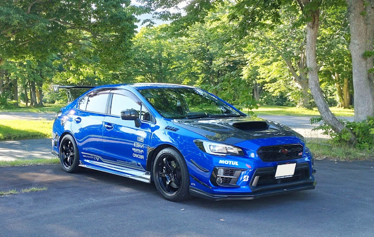 WRX STIの早朝ドライブ・アブに囲まれる・洗車の時は長袖、長ズボン・熱中症との戦いに関するカスタム事例の投稿画像1枚目