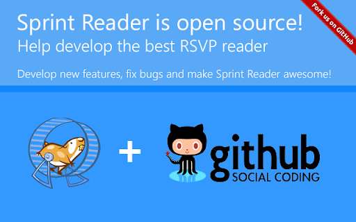 Sprint Reader - Speed Reading Extension