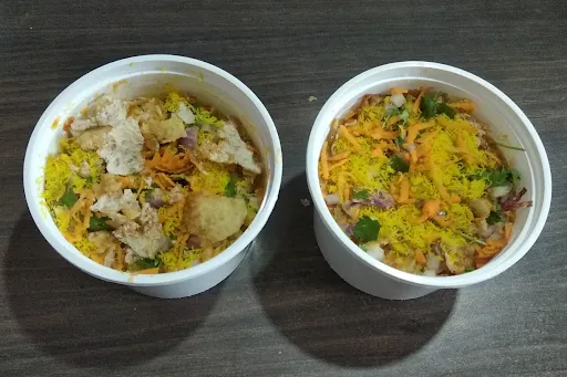 Papdi Chaat And Ragada Chaat Combo