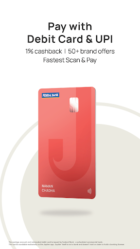 Screenshot Jupiter: UPI & Credit Cards