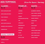 6th Street Yogurt menu 3