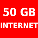 Internet Data app : 50 GB