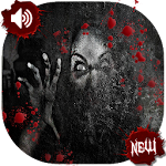 Cover Image of Download Horror Wallpaper HD with Sounds 😱 Blood on Screen 1.5 APK