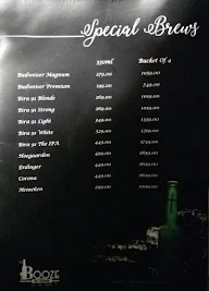 Booze On Lounge menu 2