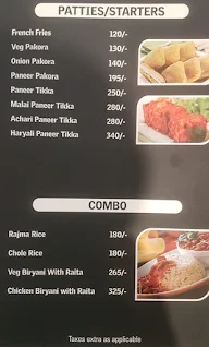 Tashree Restaurant menu 5