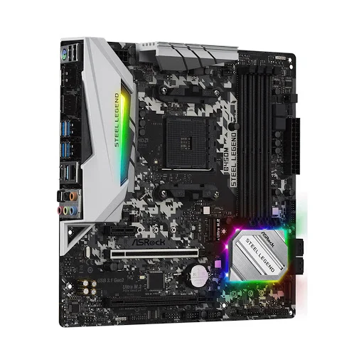 Mainboard ASRock B450M Steel Legend